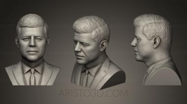 Busts and bas-reliefs of famous people (BUSTC_0295) 3D model for CNC machine